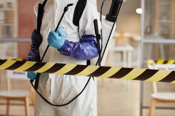 Professional Biohazard Cleanup technician working in Berlin Center, OH
